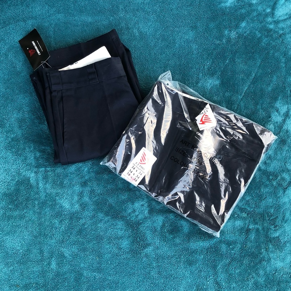 Set of 2 Men’s Work Pants (Dark Blue)